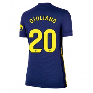 Fotbalové Dres Atletico Madrid Giuliano Simeone #20 Dámské Venkovní Oblečení 2025-26 Krátký Rukáv